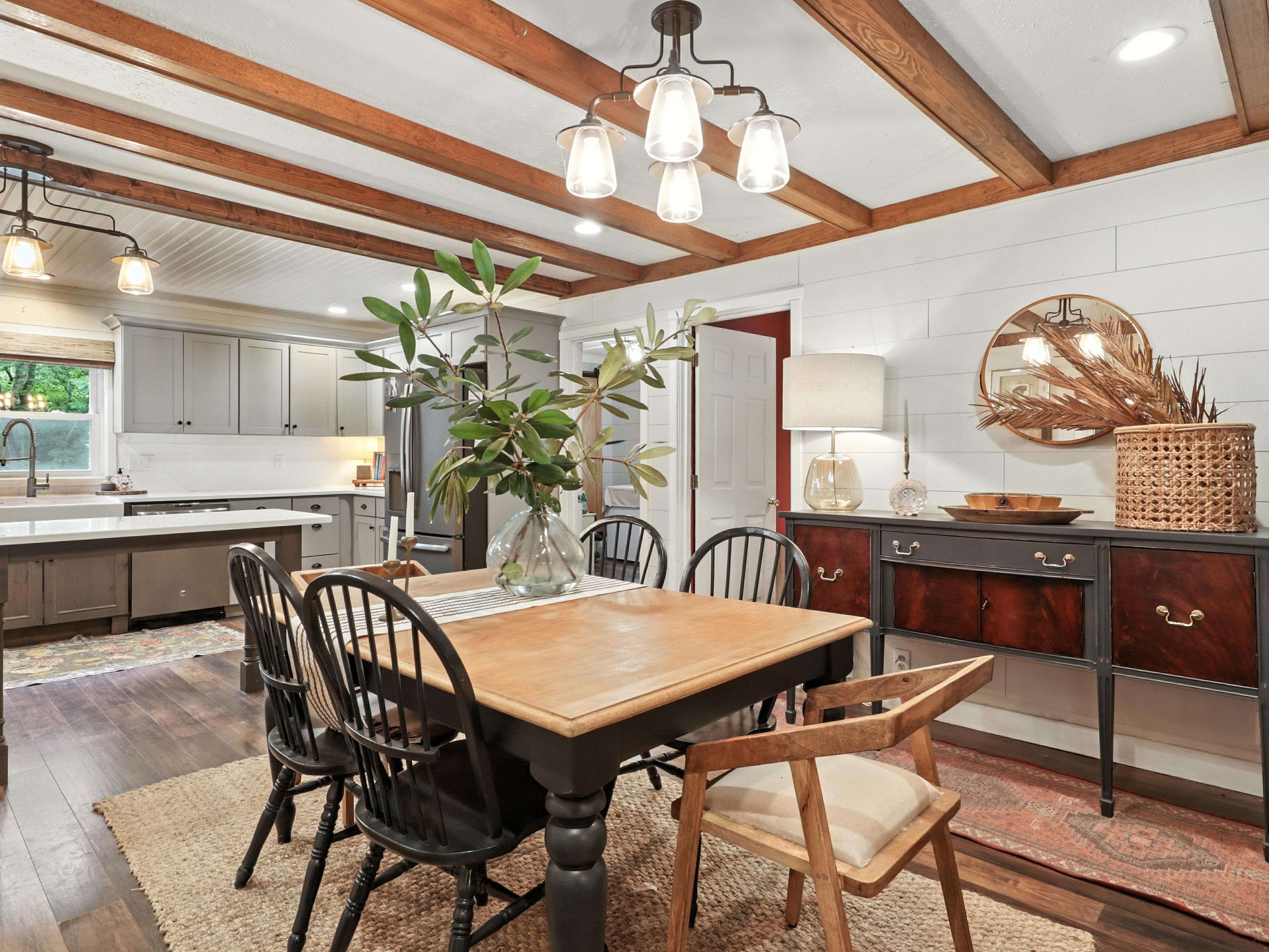 Aerial exterior photo of a home in Burnsville, NC